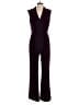 Calvin Klein Solid Burgundy Jumpsuit Size 8 - photo 1