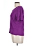 Worthington Purple Short Sleeve Top Size L - photo 5