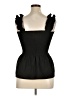 Unbranded 100% Polyester Black Sleeveless Blouse Size XL - photo 2