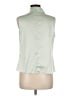 Calvin Klein Green Sleeveless Blouse Size M - photo 2