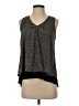 Ann Taylor LOFT 100% Polyester Black Tank Top Size XXS - photo 1
