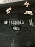 Missguided Graphic Black Casual Skirt Size 2 - photo 4