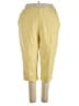 White Stag 100% Cotton Solid Yellow Khakis Size 20 - photo 1