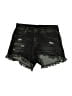 Jeans Black Denim Shorts Size M - photo 1