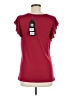Chicka-D Burgundy Short Sleeve Top Size M - photo 2