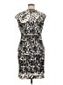 St. John Paisley Black Cocktail Dress Size 14 - photo 2