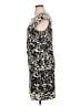 St. John Paisley Black Cocktail Dress Size 14 - photo 5