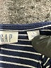 Gap Stripes Gray Casual Dress Size L - photo 7