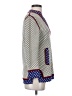 Tory Burch 100% Cotton Polka Dots Ivory Pullover Sweater Size XS - photo 4