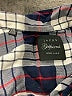 Jachs Girlfriend 100% Rayon Plaid Blue Short Sleeve Blouse Size XXL - photo 7