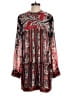 Étoile Isabel Marant 100% Viscose Paisley Red Romper Size Med (2) - photo 1