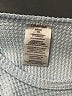 Calvin Klein 100% Polyester Blue Sweatshirt Size 7 - 8 - photo 3