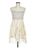 Miss Chievous 100% Polyester Ivory Cocktail Dress Size M - photo 1