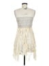 Miss Chievous 100% Polyester Ivory Cocktail Dress Size M - photo 2