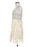 Miss Chievous 100% Polyester Ivory Cocktail Dress Size M - photo 5