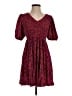 Gap 100% Rayon Paisley Red Casual Dress Size S - photo 1