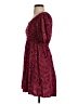 Gap 100% Rayon Paisley Red Casual Dress Size S - photo 5