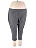 Terra & Sky Solid Gray Active Pants Size 4X - photo 1