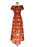 rue21 Orange Casual Dress Size S - photo 2