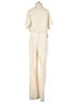 MNG Solid Ivory Jumpsuit Size S - photo 2