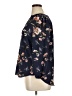Fun2Fun Floral Blue 3/4 Sleeve Blouse Size XL - photo 5