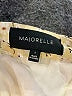 Majorelle 100% Rayon Yellow Overall Shorts Size S - photo 3