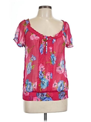 Hollister Short Sleeve Blouse (view 1)