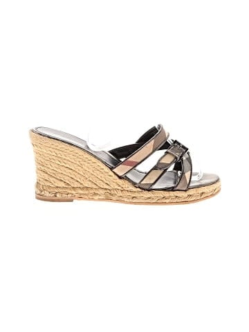 Burberry Patent Leather espadrille Wedges (view 1)