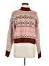 American Eagle Outfitters Print Brown Pullover Sweater Size M - photo 1