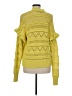 Joie Yellow Pullover Sweater Size M - photo 2