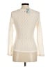 Ann Taylor LOFT Ivory Long Sleeve Top Size Med Petite - photo 2