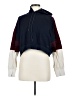 Nylora Color Block Blue Pullover Sweater Size M - photo 1