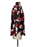 J.Crew 100% Silk Floral Black Long Sleeve Silk Top Size 4 - photo 4