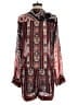 Étoile Isabel Marant 100% Viscose Paisley Red Romper Size Med (2) - photo 2