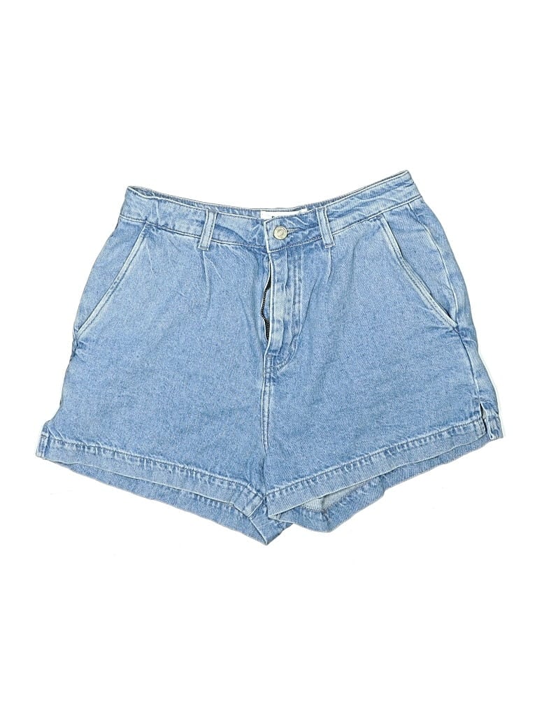Pre-owned Reformation Jeans Denim Shorts In Blue