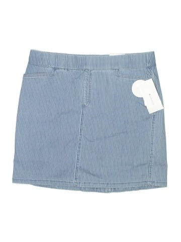 Intro Denim Skirt (view 1)