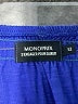 Monoprix Solid Blue Purple Dress Size 12 - photo 6