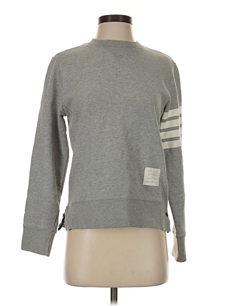 Pre-owned Thom Browne Sweatshirt In Gray