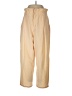 Fendi 100% Silk Solid Ivory Tan Silk Pants Size EU (IT) 48 / US 12 - photo 1