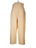 Fendi 100% Silk Solid Ivory Tan Silk Pants Size EU (IT) 48 / US 12 - photo 2