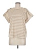 MICHAEL Michael Kors Tan Short Sleeve Top Size M - photo 1