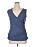 Unbranded Blue Sleeveless Top Size XL - photo 1