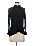 Bordeaux 100% Modal Black Long Sleeve Blouse Size S - photo 1