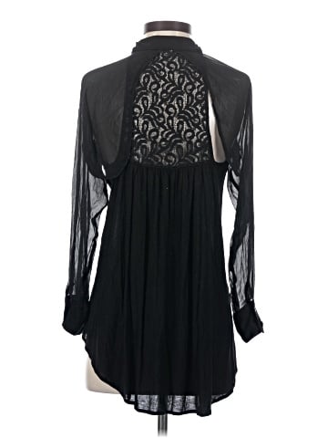 Bordeaux Long Sleeve Blouse (view 2)
