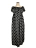 Assorted Brands Polka Dots Black Casual Dress Size 1X - photo 1