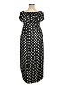 Assorted Brands Polka Dots Black Casual Dress Size 1X - photo 2