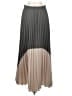 Max Studio 100% Polyester Color Block Gray Casual Skirt Size S - photo 1