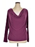 Daisy Fuentes Purple 3/4 Sleeve Top Size 1X - photo 1