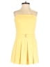 Amanda Uprichard 100% Polyester Solid Yellow Cocktail Dress Size P (petite) - photo 1