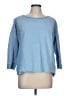 J.Jill 100% Cotton Blue Sweatshirt Size Lg Petite - photo 1